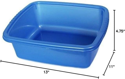 YBM HOME DishPan ready for outdoor use, ideal for garden prep and campsite cleanup.