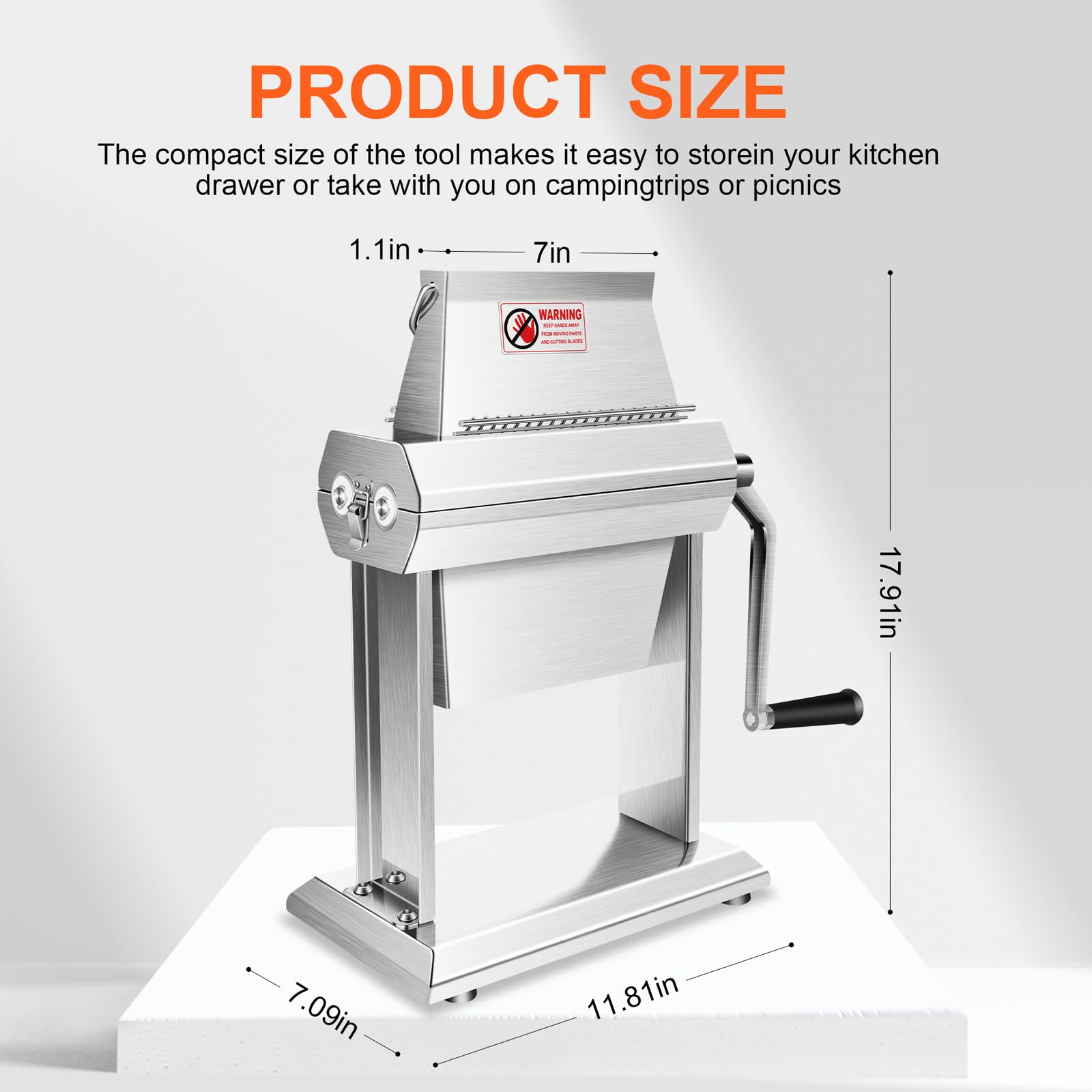 YBSVO butcher series durable stainless steel construction promises long-lasting performance
