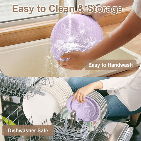 Ycgcp oven-safe and microwave-safe proofing basket suitable for fridge and dishwasher.