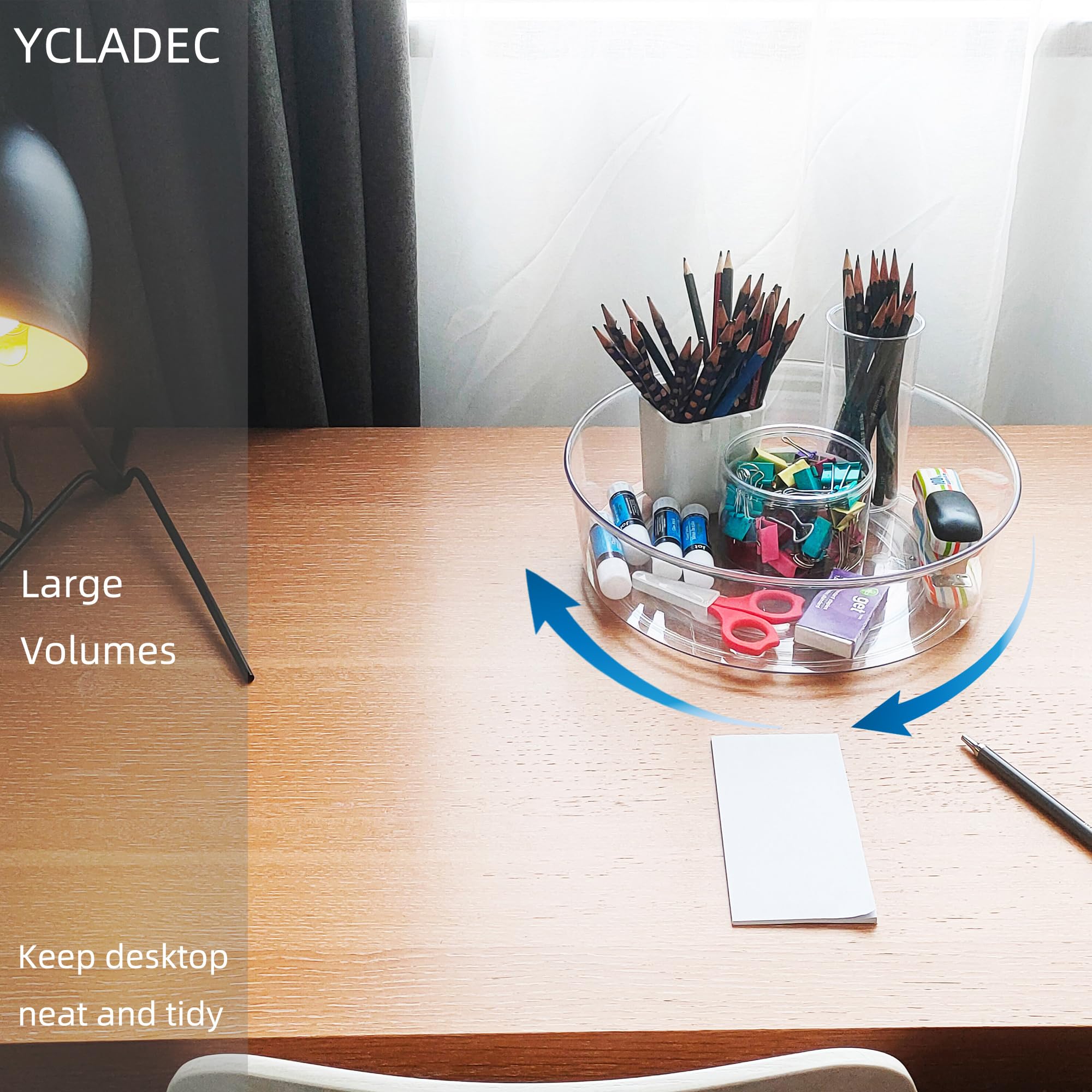 YCLADEC BPA-free plastic construction is easy to clean.