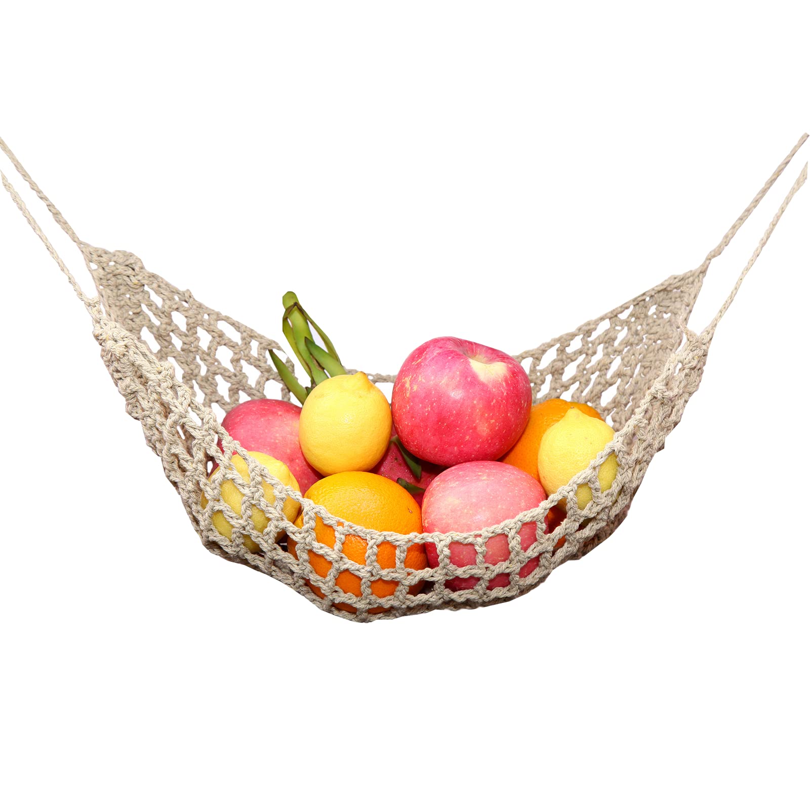Ycsst fruit hammock under cabinet installation saves counter space and keeps produce organized.