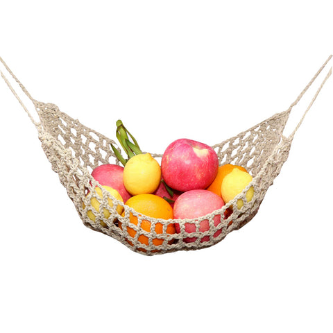 Ycsst fruit hammock under cabinet installation saves counter space and keeps produce organized.