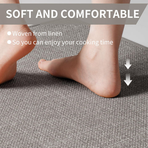 YDKGL anti-fatigue feel for comfortable standing near the sink