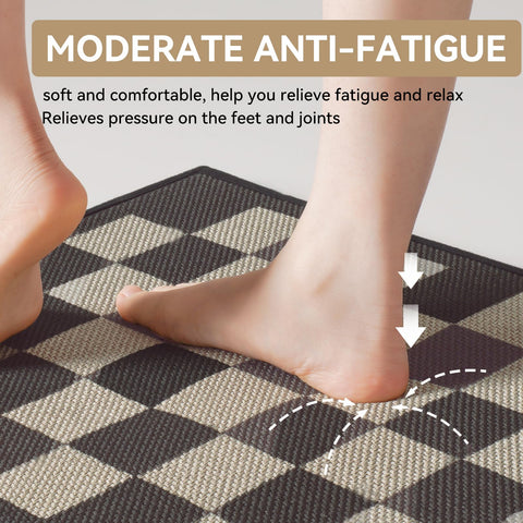 YDKGL kitchen mat with durable edges preserves shape for long-term daily use.