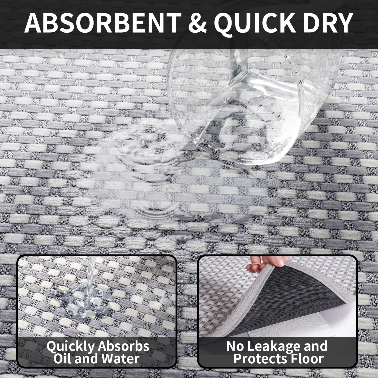 Easy to clean via gentle wash or vacuum for ongoing freshness