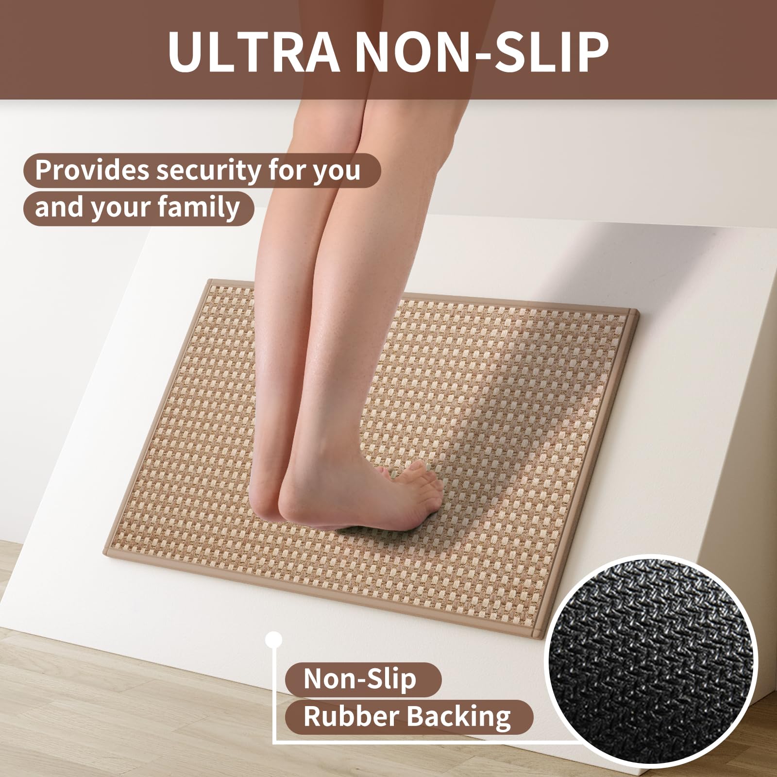 YDKGL kitchen rug built for durable daily use and long life.