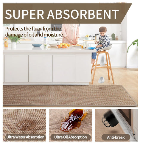 YDKGL versatile mat suits sink areas, entryways, and more.