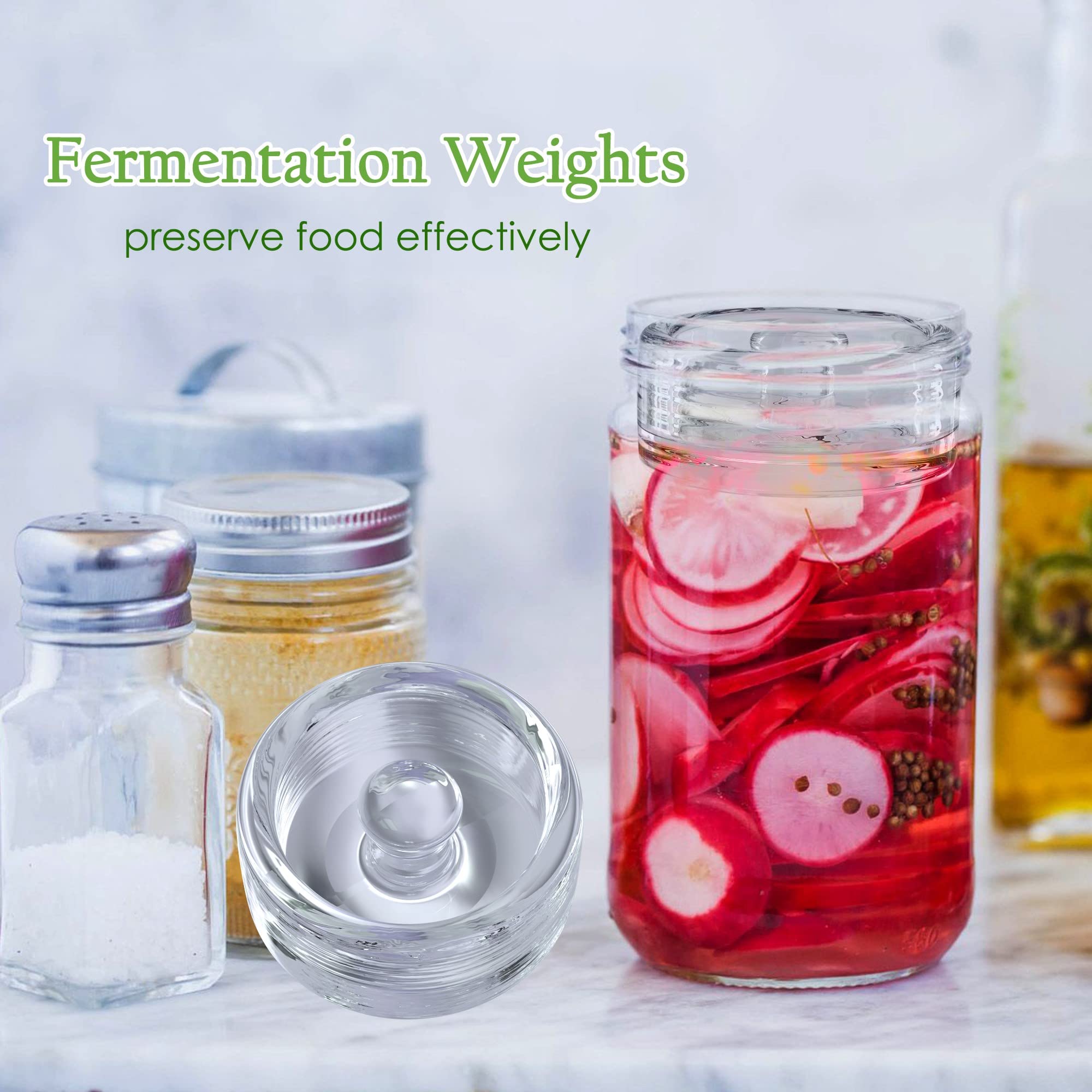 Year of Plenty wide-mouth mason jar for simple filling and cleaning