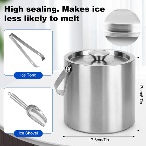 Yeatruojeet double-wall insulation preserves ice longer during events.