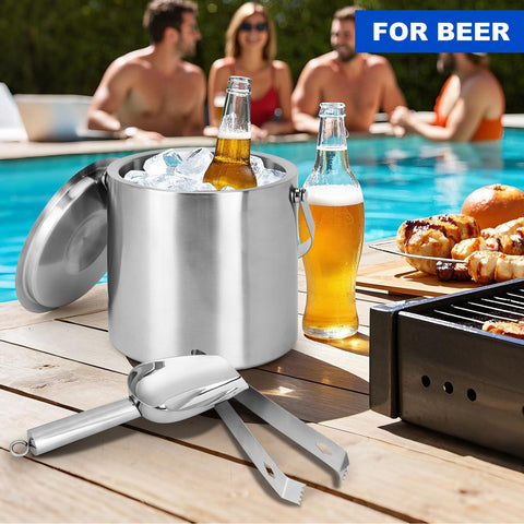 Yeatruojeet sleek silver finish adds a premium look to the bar.