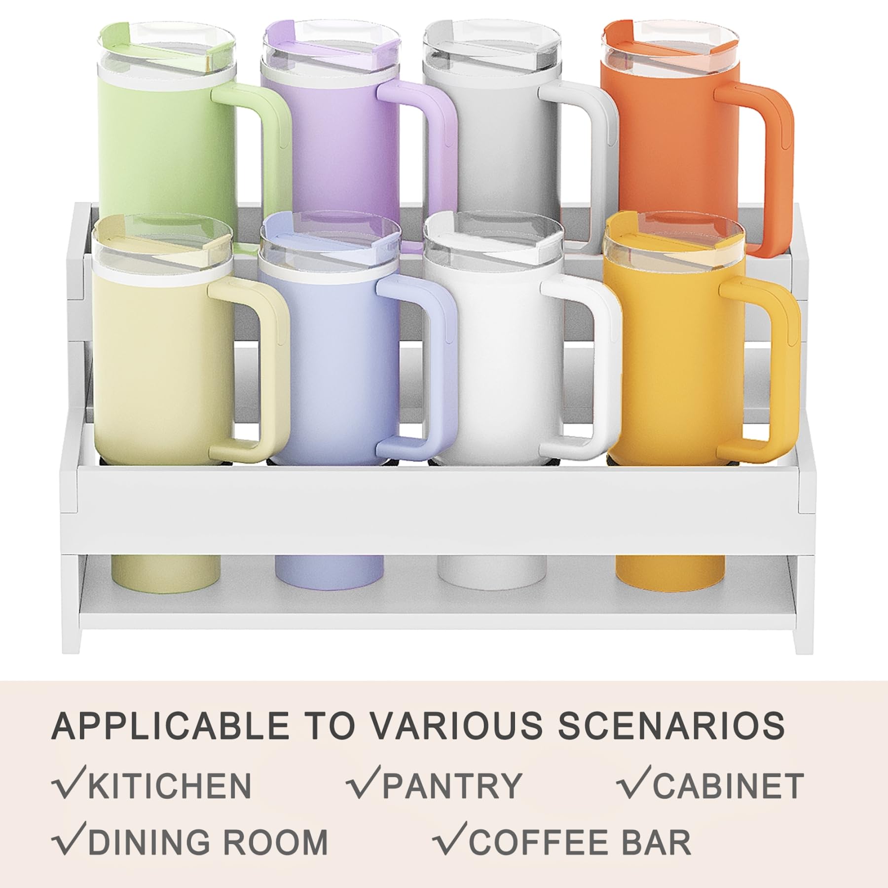 Yeavs sturdy white PVC construction emphasizes lightweight portability.