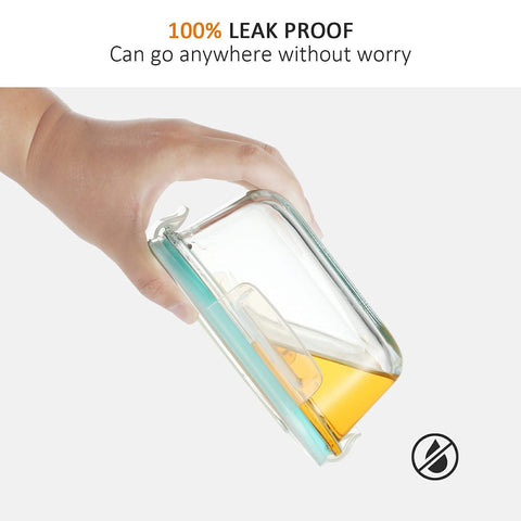 YEBODA 28oz four-pack fits home and restaurant storage needs.