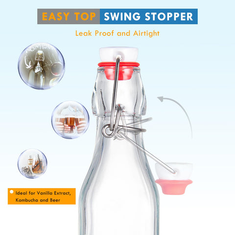 YEBODA oil vinegar bottle 8oz ideal for dressings