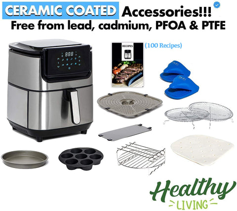 Deluxe accessory kit with Yedi Evolution expands versatility for baking, steaming, and grilling.