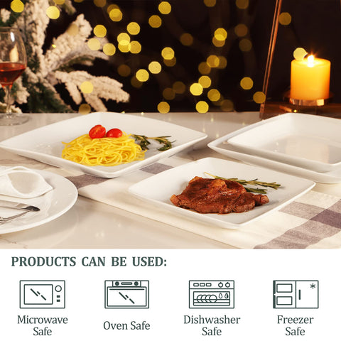 Yedio plate used with pasta, showcasing ample surface for serving.