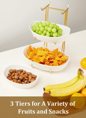 Yedio snack and dessert display ideas on a kitchen counter