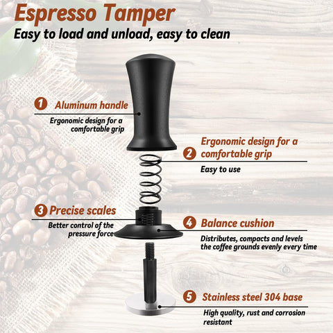 Yeelan tamper mat protects countertops during tamping sessions.