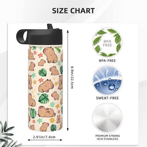 Yegonggong Capybara Gifts Tumbler durable exterior suits daily use with style.