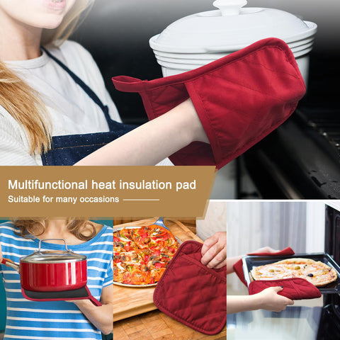 YEKOO oven pads texture detail emphasizing flexible grip.