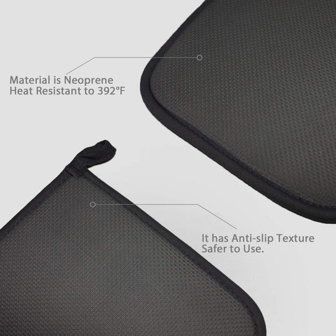 YEKOO pocket-oven-mitt function doubles as mitt and hot pad.