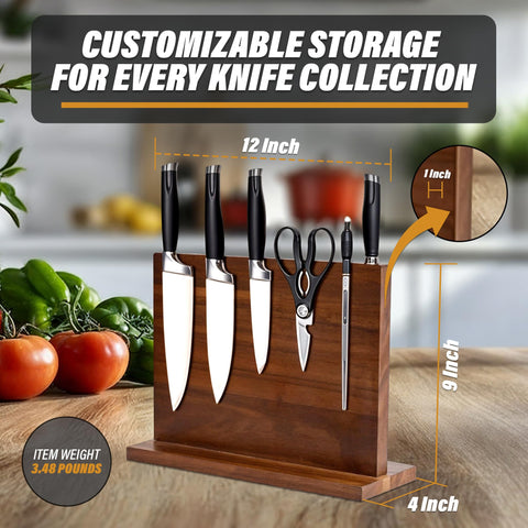 YelloIris knife organizer enables customizable arrangement for efficient cooking