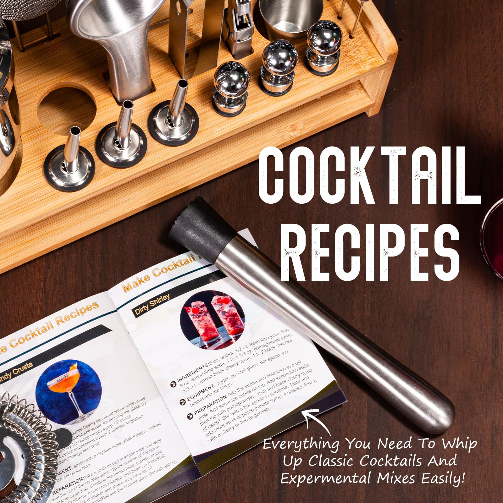 Yelusonw dishwasher-safe stainless resists wear and cleans easily.