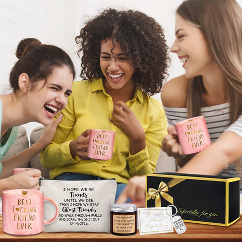 YENCHORN friends-themed gift box ready to gift