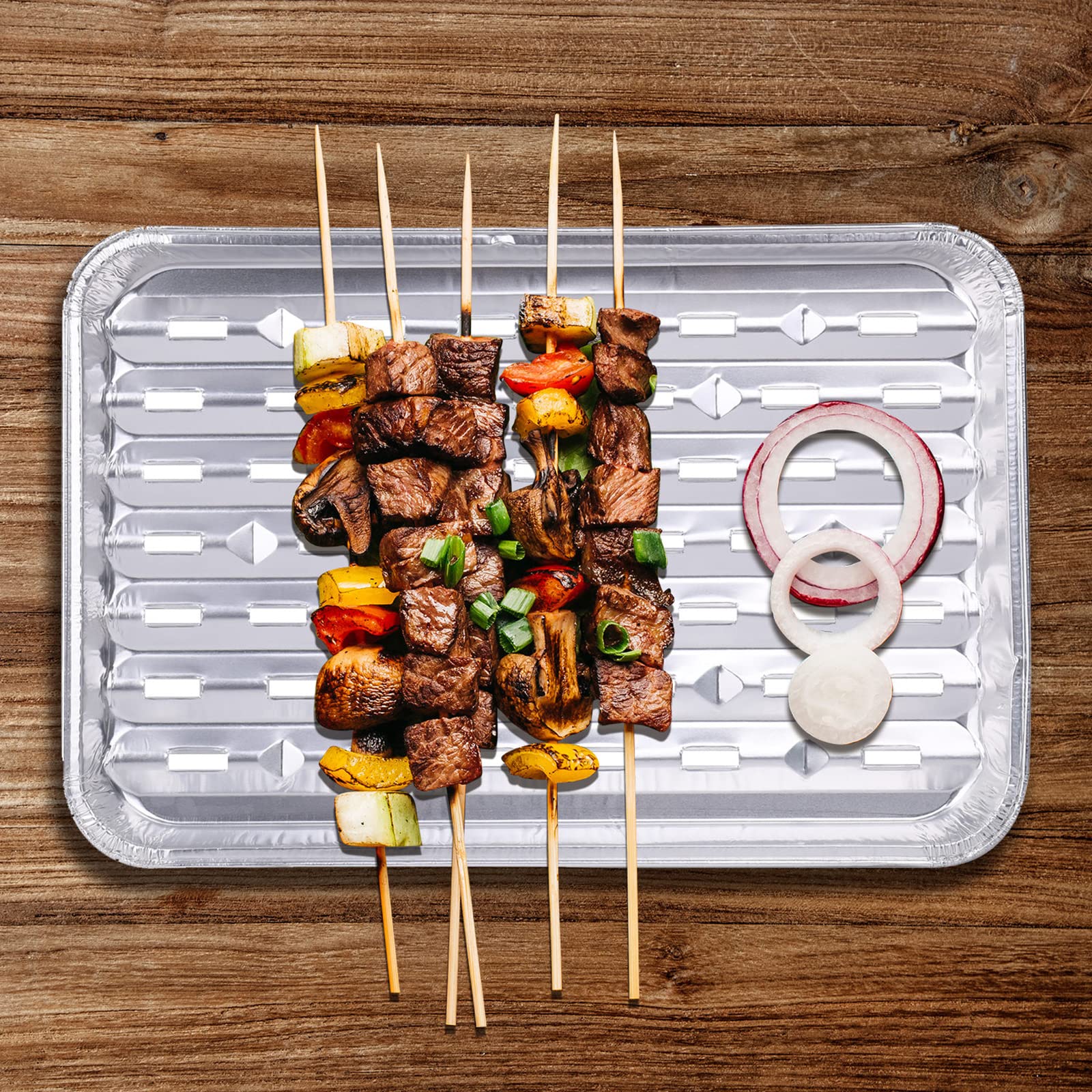 Yesland durable pans great for roasting, heating, and serving.