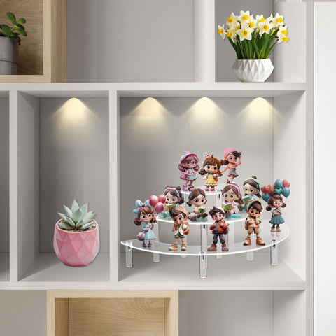 YestBuy half-moon dessert stand adds chic, space-saving display to counters.