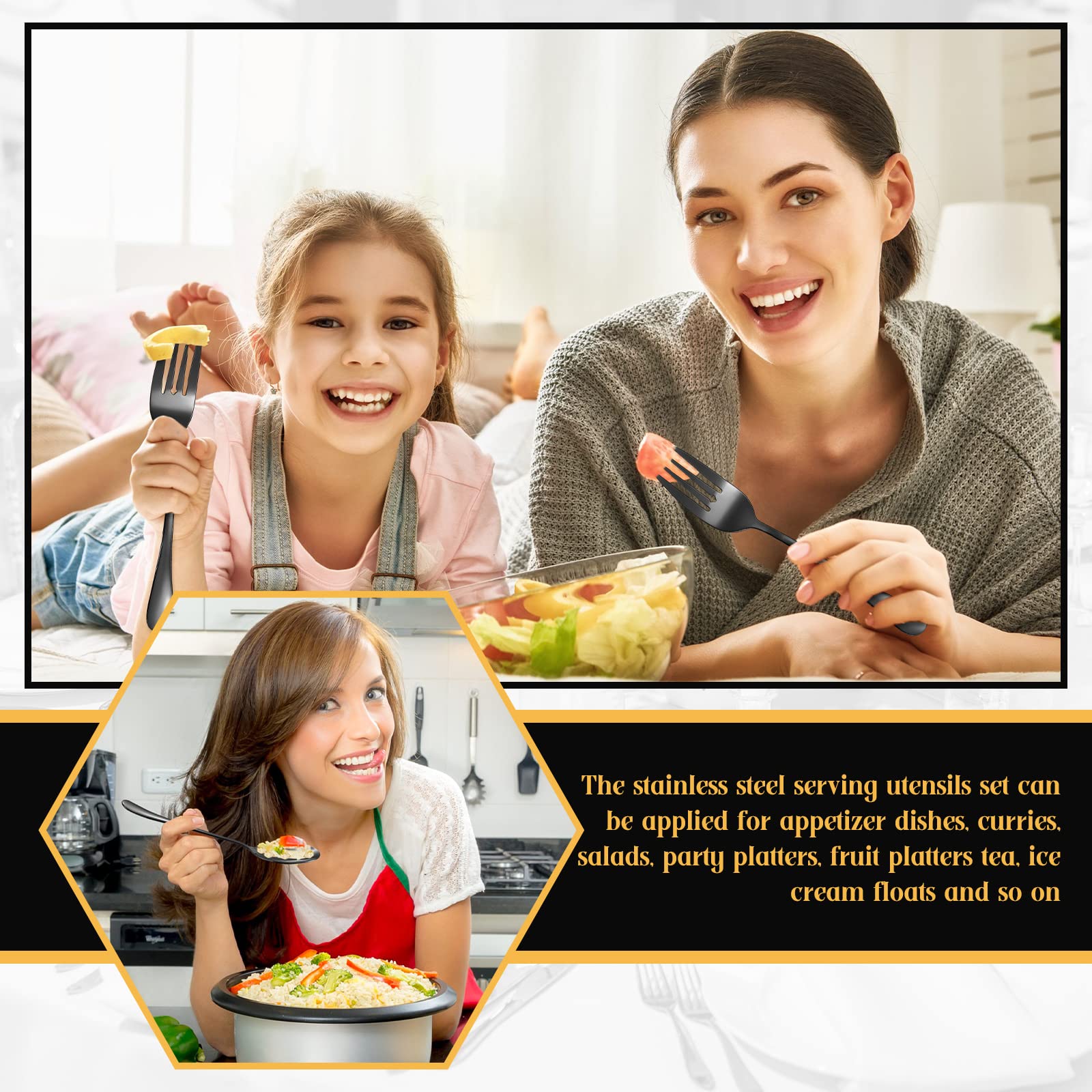 Yetene soup spoon with comfortable grip for soups and broths
