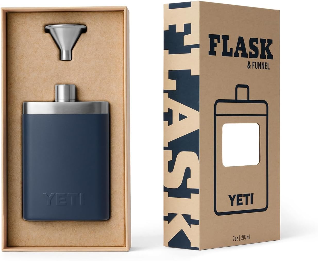 YETI 18-8 stainless steel close-up, durable and rust-resistant.