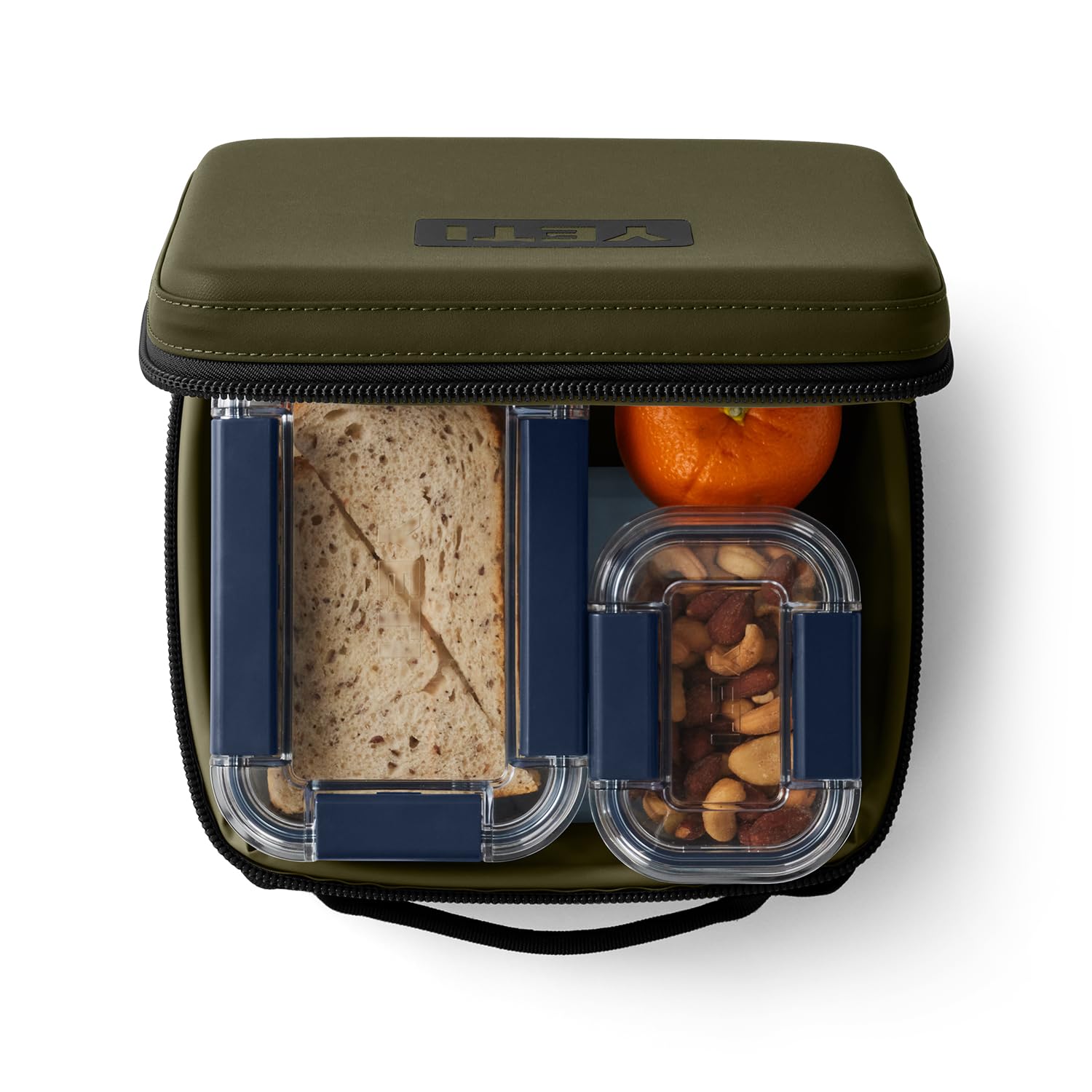 YETI Daytrip 3L olive ice-sheet compatibility supports extra cooling flexibility