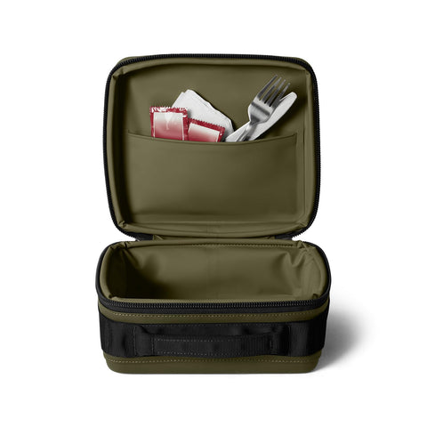 YETI Daytrip 3L olive side pocket for utensils and napkins on the go