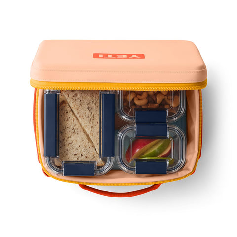 YETI Daytrip 5L Peach/Beekeeper colorway adds stylish outdoor vibe.