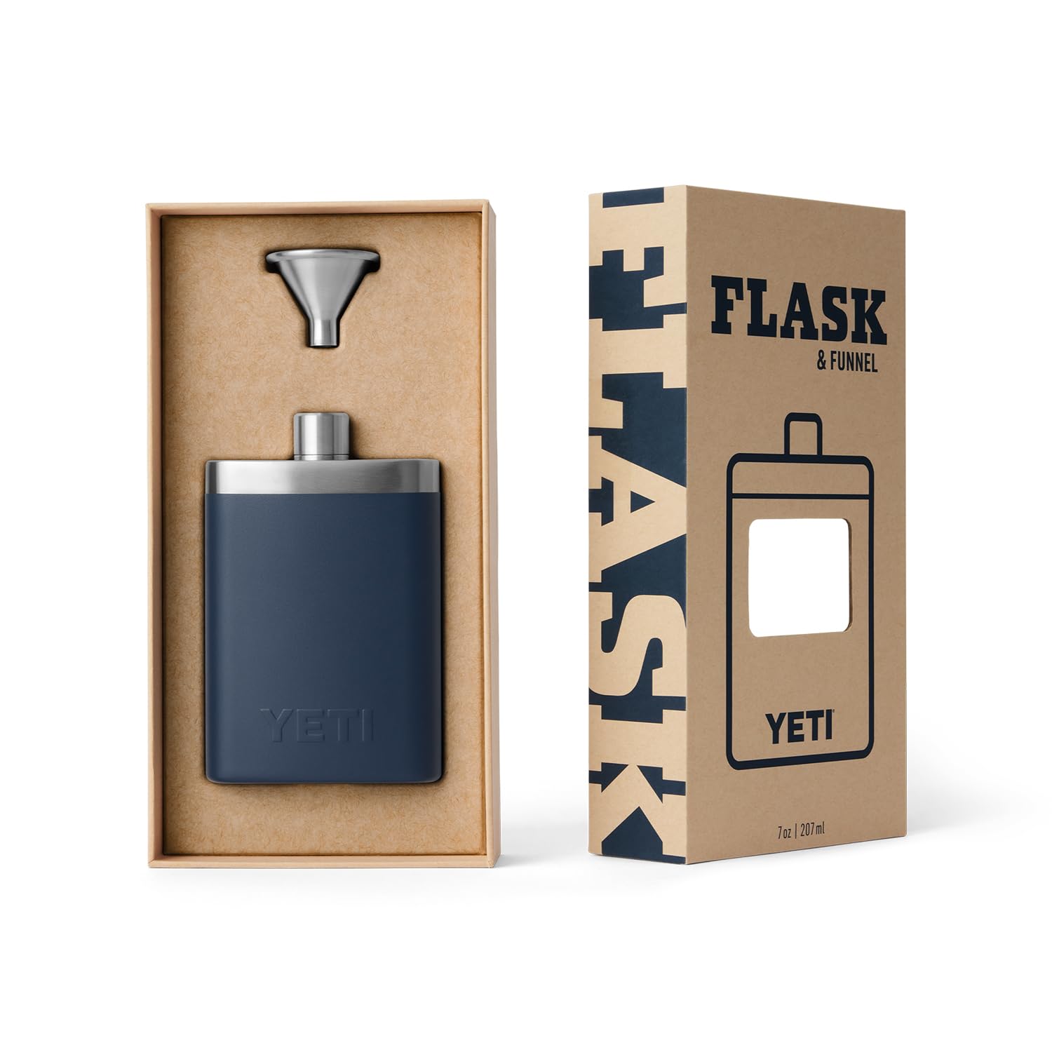 YETI dishwasher-safe flask for easy cleanup after outings