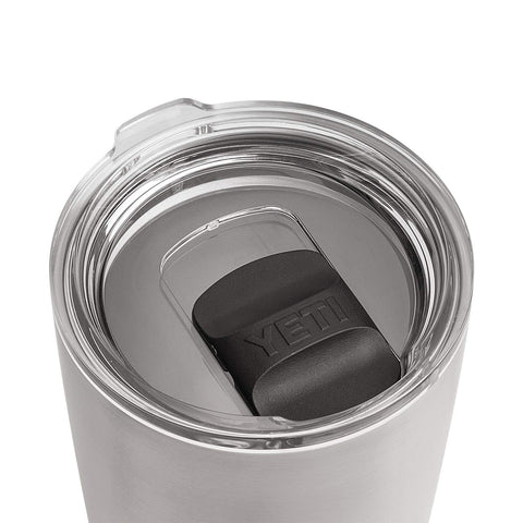 YETI MagSlider lid close-up reveals magnetic mechanism for secure, convenient use