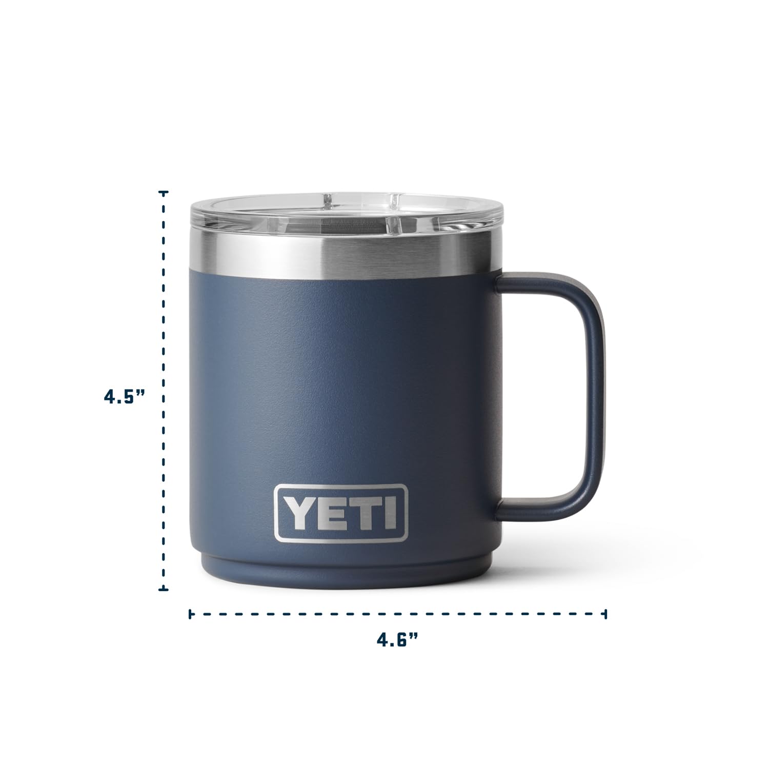 Dishwasher-safe icon on YETI Rambler for easy cleaning