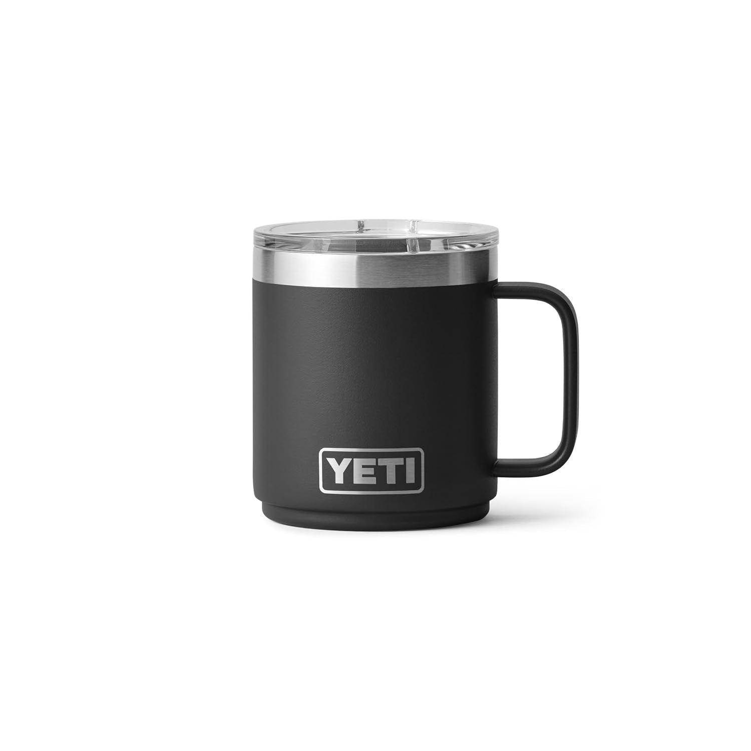 Close-up of handle and Duracoat finish on the YETI Rambler 10 oz mug