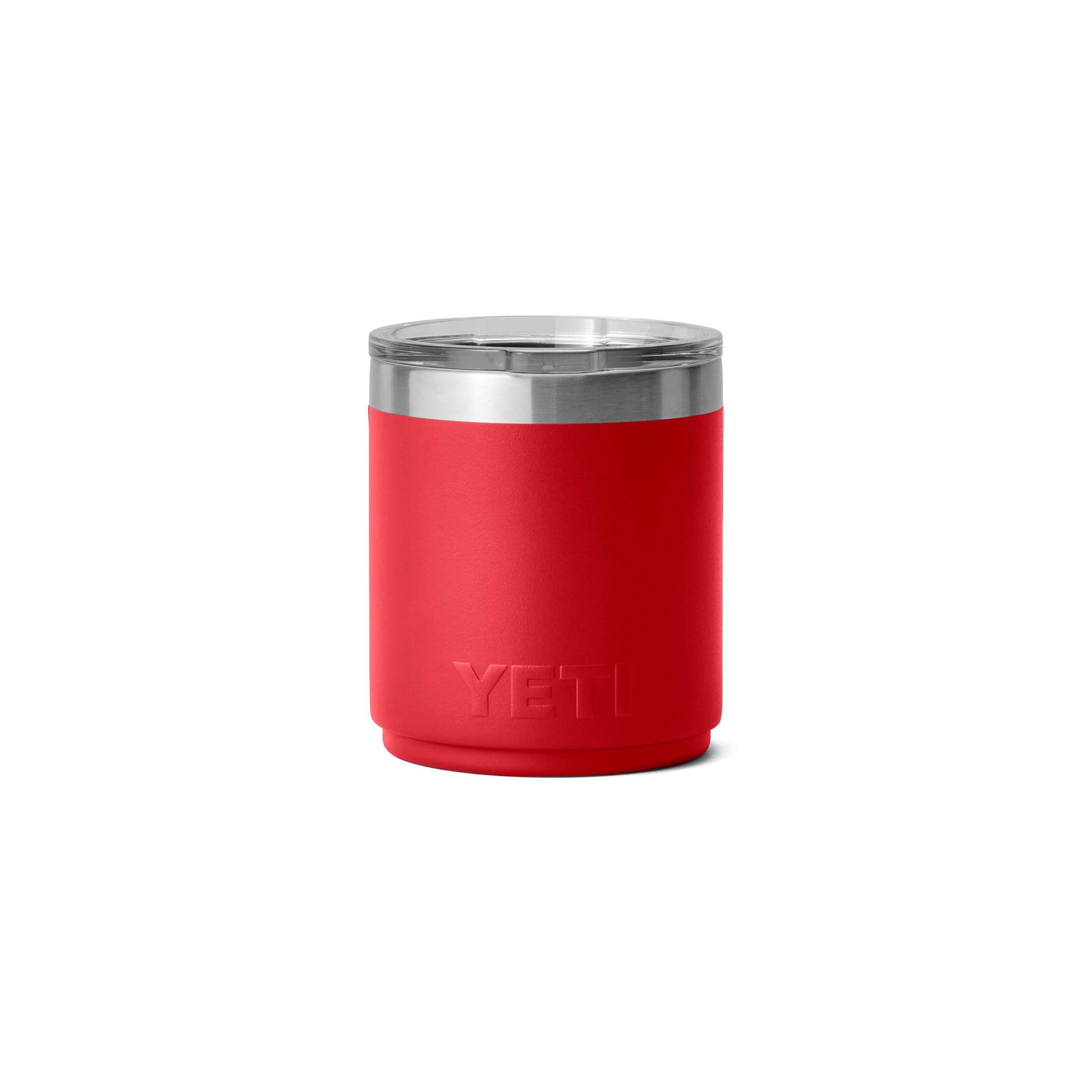 Rescue Red finish on YETI Rambler 10 oz Lowball 2.0