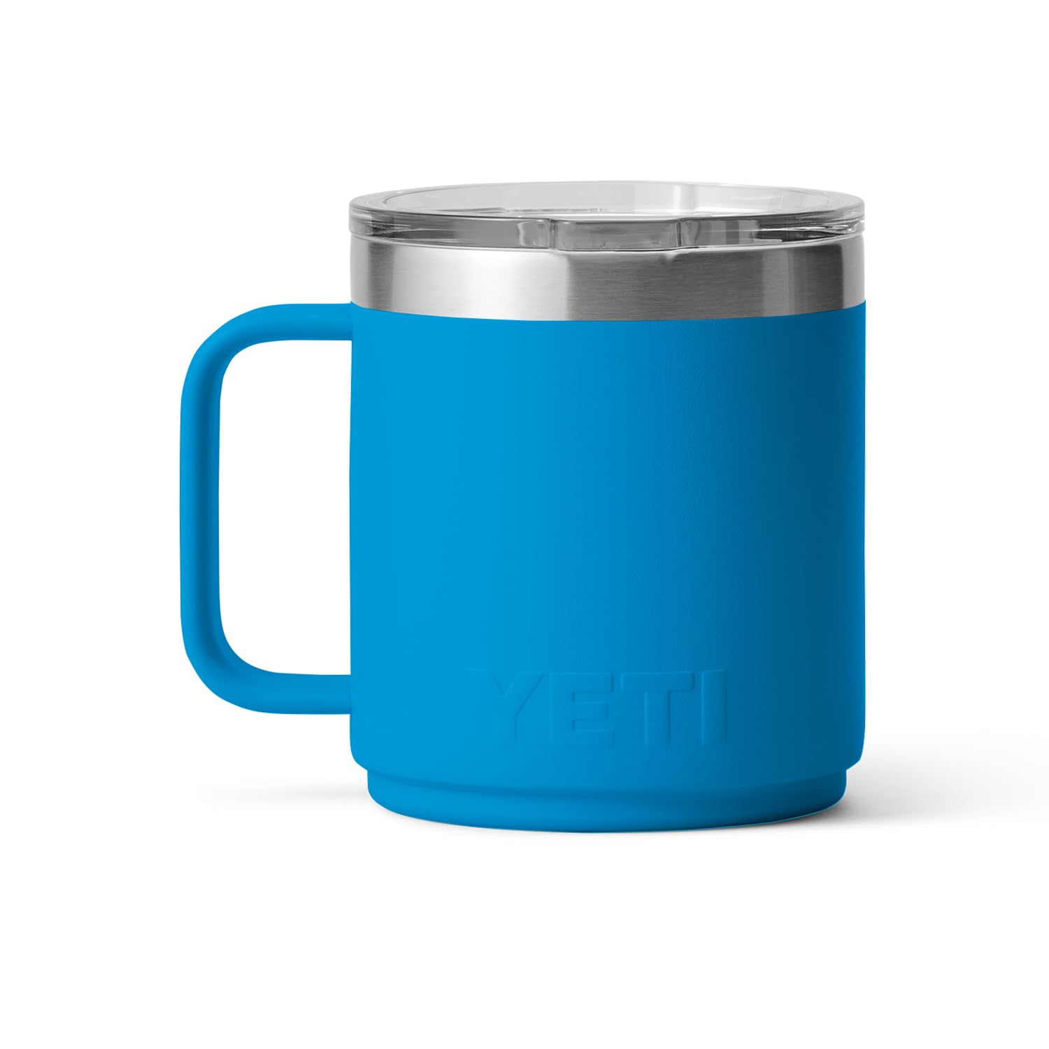 YETI Rambler 10 oz mug with Duracoat finish resists wear and fading.
