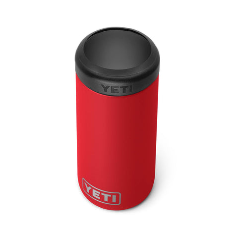 YETI Rambler Slim Colster 12 oz can insulator keeps slim cans cold on the go