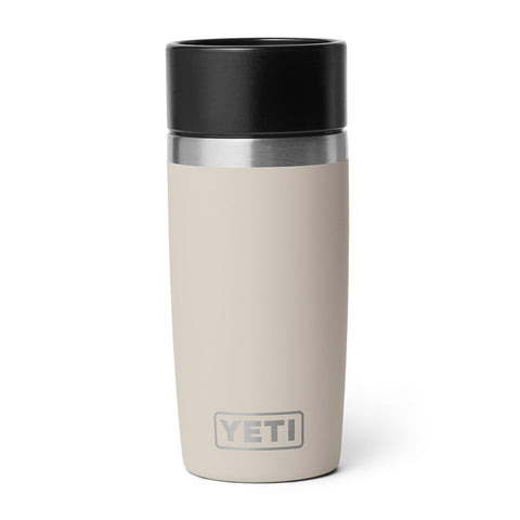YETI Rambler double-wall vacuum insulation keeps drinks hot or cold longer