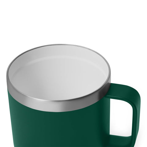 YETI Rambler 14oz vacuum insulation diagram highlighting heat retention