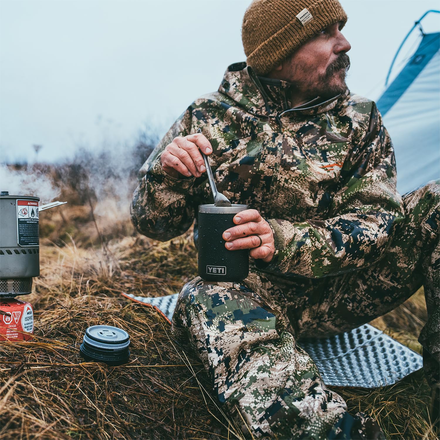 YETI Rambler 16 oz Food Jar MagVent lid for leakproof sealing and easy cleaning