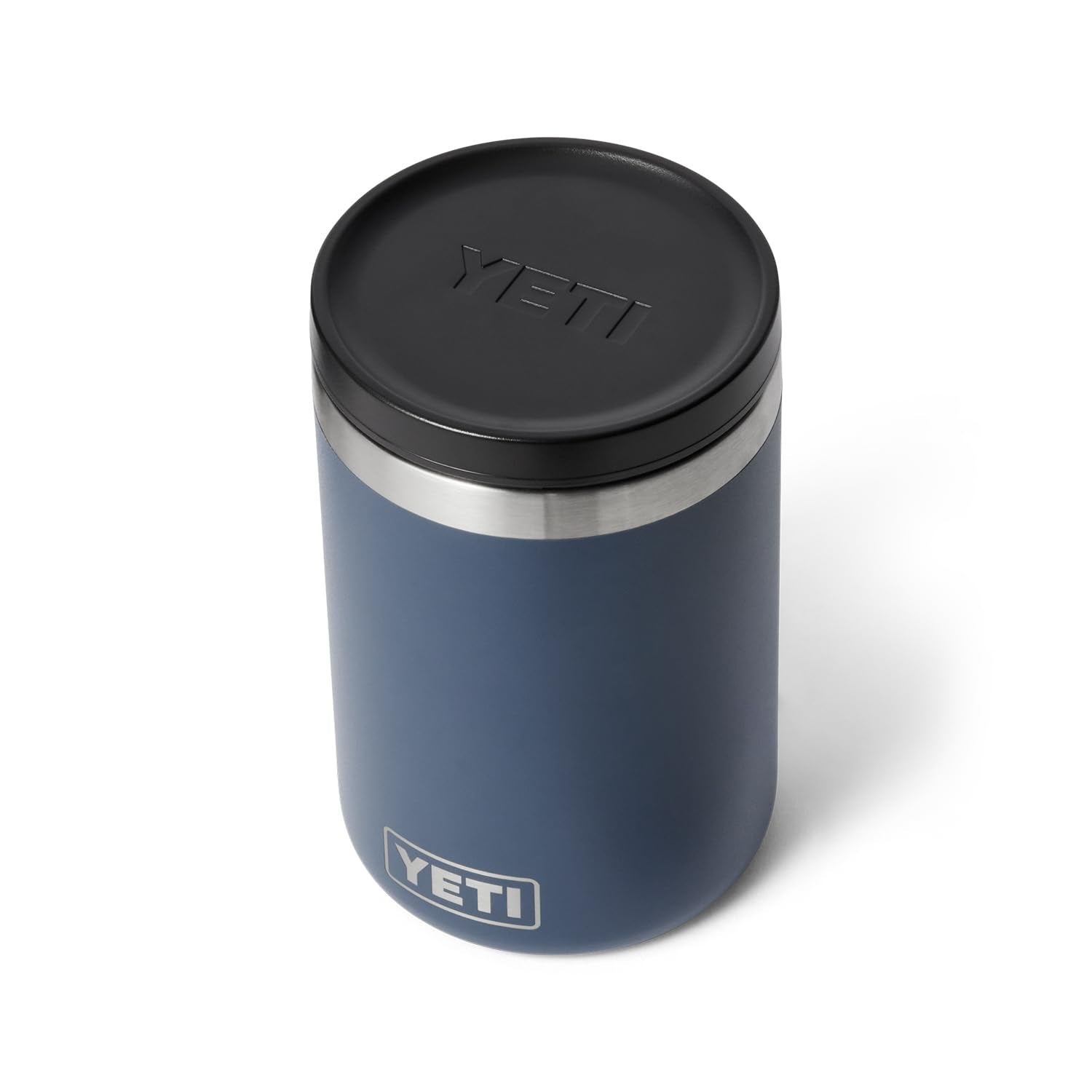 YETI Rambler 16 oz Food Jar navy airtight lid keeps meals secure on the go