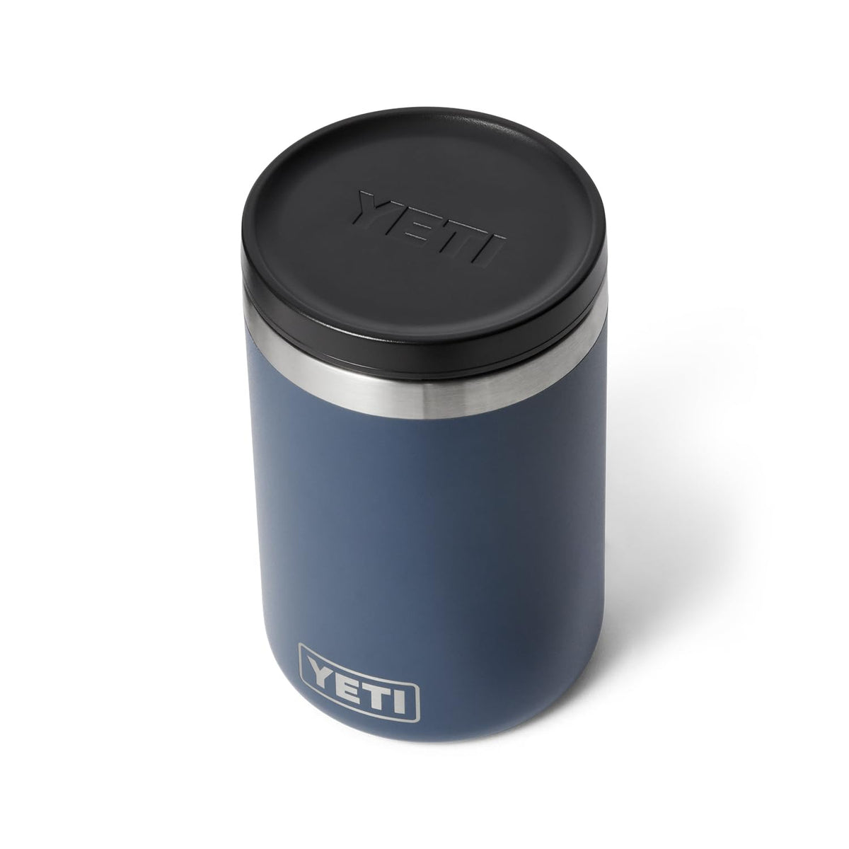 YETI Rambler 16 oz Food Jar navy airtight lid keeps meals secure on the go