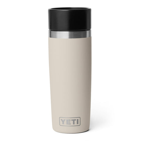 YETI Rambler 16 oz 360° leakproof cap allows sipping from any angle.