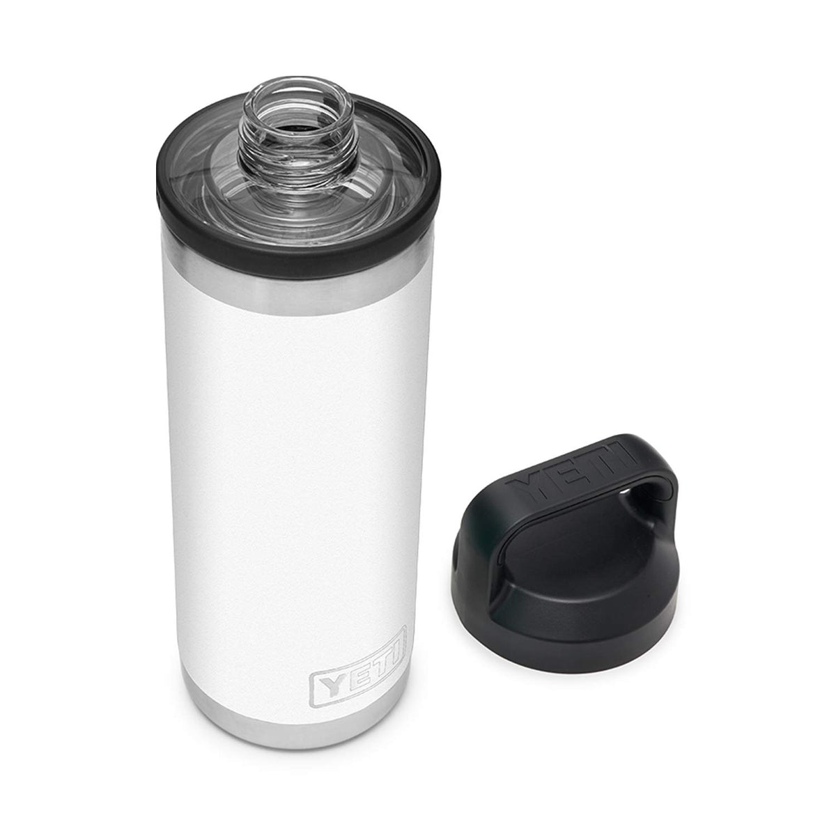 YETI Rambler 18oz bottle full view for reliable hydration on the go