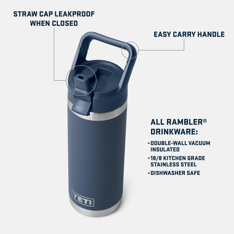 Close-up of YETI Rambler Moon Dust stainless steel finish showing rugged durability