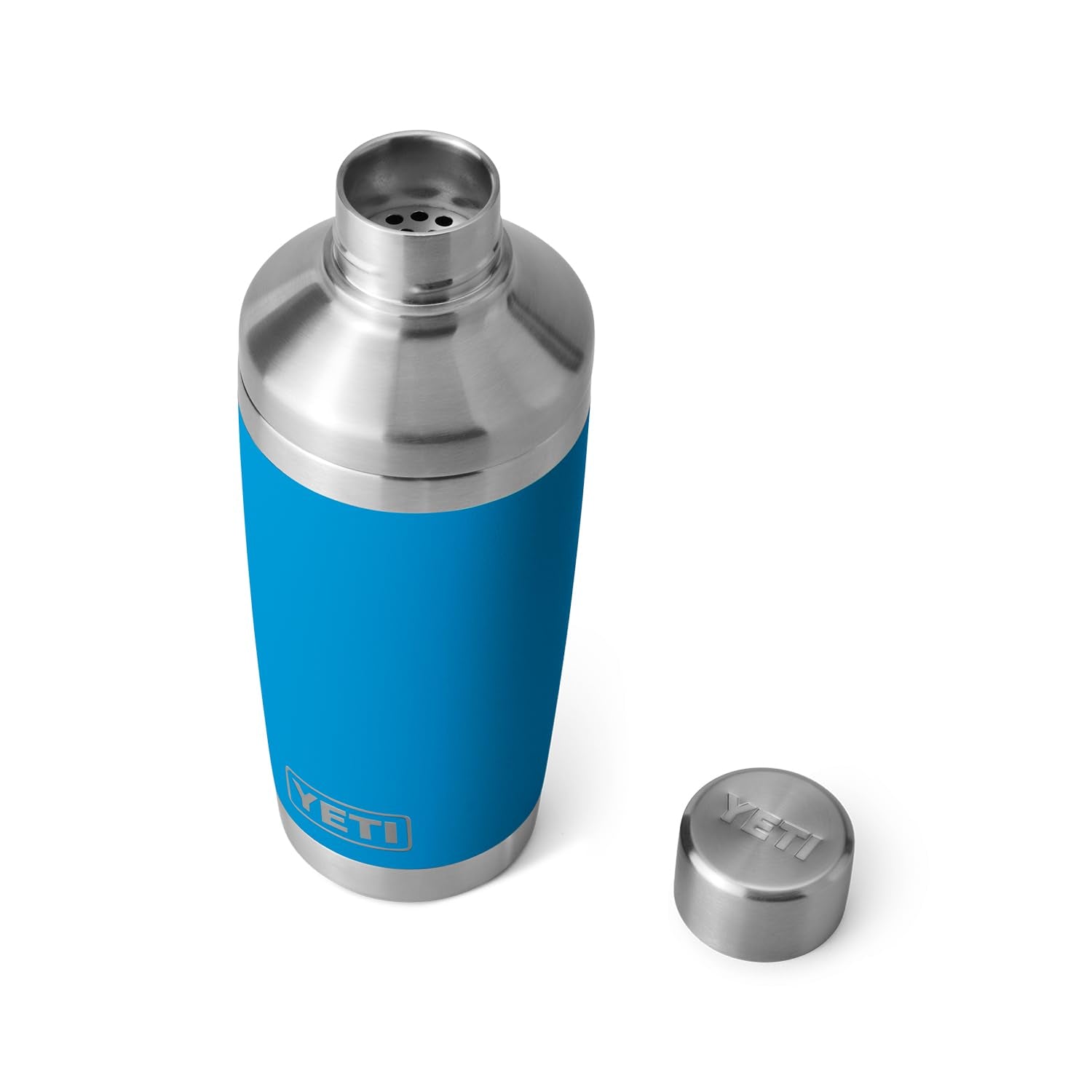 YETI Rambler 20 oz Cocktail Shaker offers bar-ready ergonomics for on-the-go mixing.